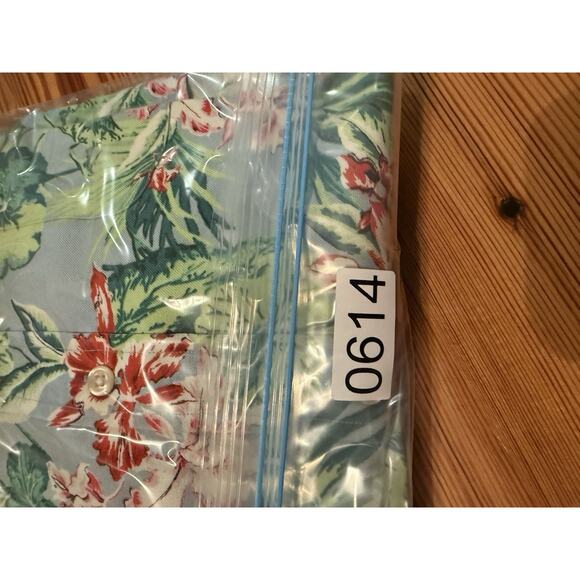 Ralph Lauren Hawaiian Button Down Camp Shirt Mens XL Blue Green Floral Tropical - Picture 11 of 11